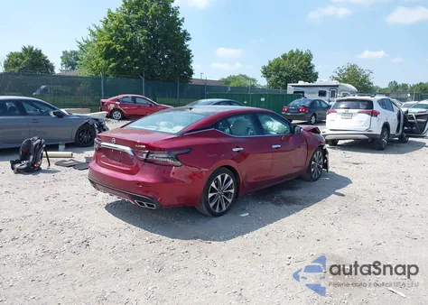 2022 Nissan Maxima Platinum Xtronic Cvt from USA, damaged, VIN 1N4AA6FV1NC503765